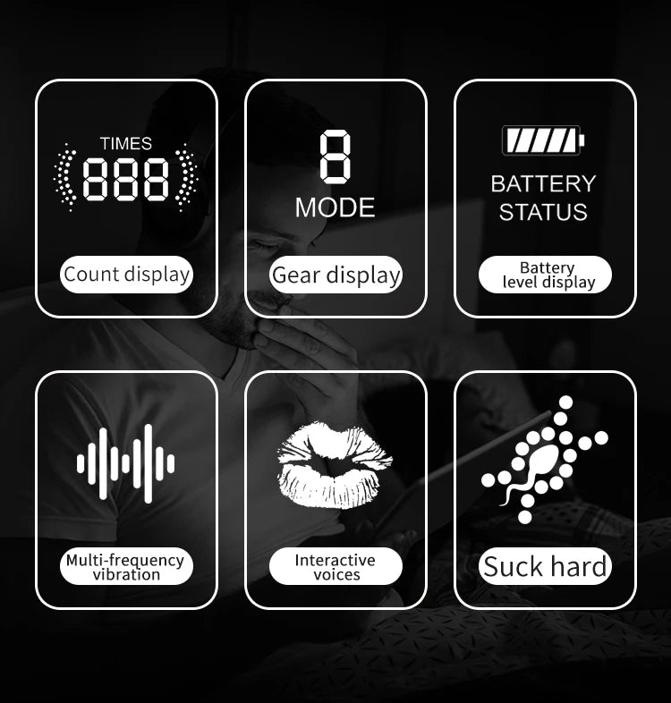 Automatic Sucking Telescopic Intelligent Sound Heating Simulation Sex Masturbation
